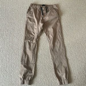 Men’s Zanerobe Size 32 beige jogger pants